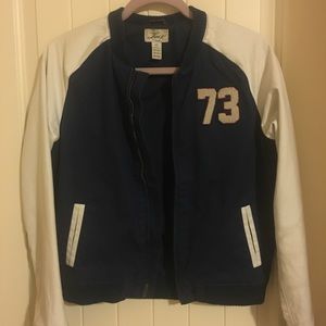 ***VINTAGE STYLE LETTERMAN VARSITY JACKET***